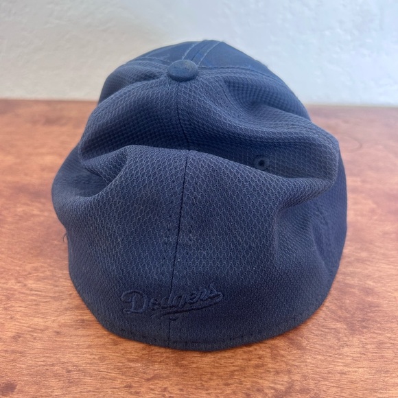 New Era Los Angeles Dodgers Large/Extra Large Blue Camo Dad hat with Mesh Net - Picture 3 of 7